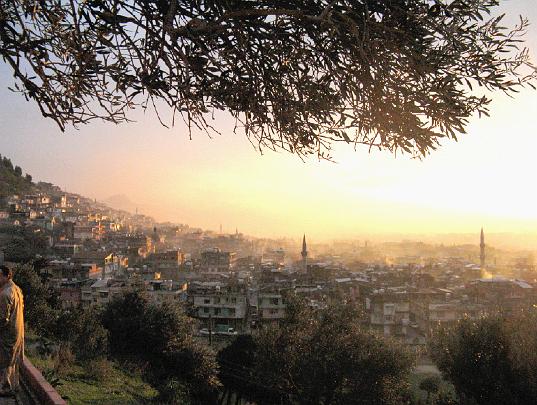 34 antakya cave view.jpg - Antakya viewed from a cave used by early Christians for meditation.